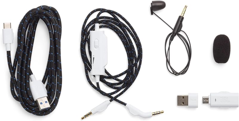 Quantum 910P, Cuffie Wireless Gaming Over Ear per Playstation, Bianco