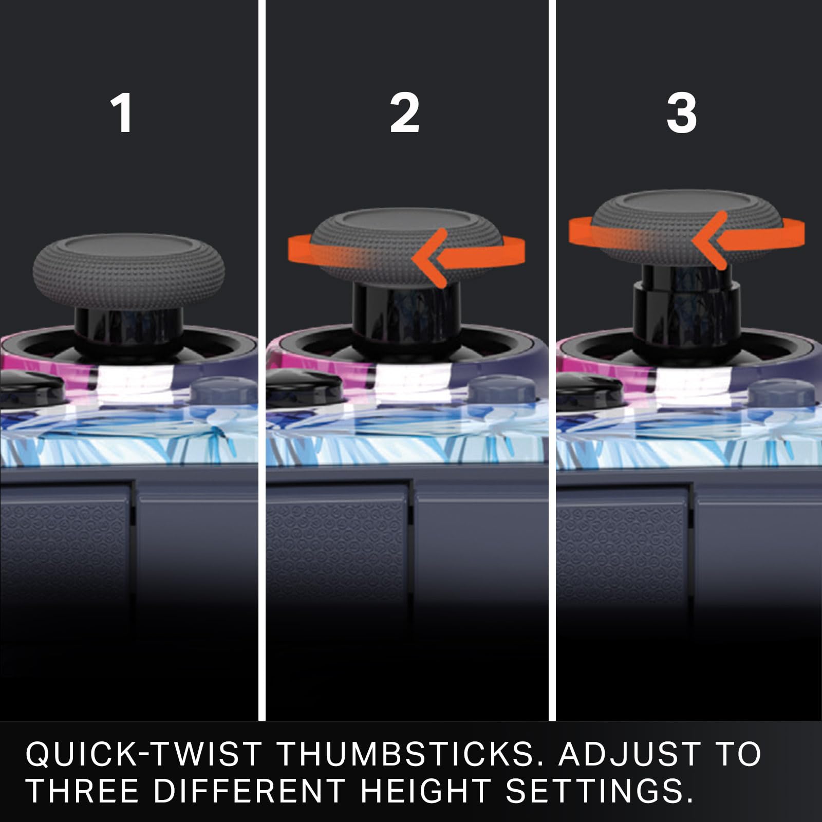 PowerA Advantage Plus Wired Controller for Xbox Series X|S - Night Blossom 3