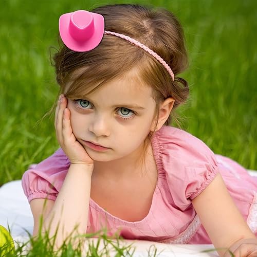 24 Pieces CiviLight Plastic Mini Western Cowboy Cowgirl Hat