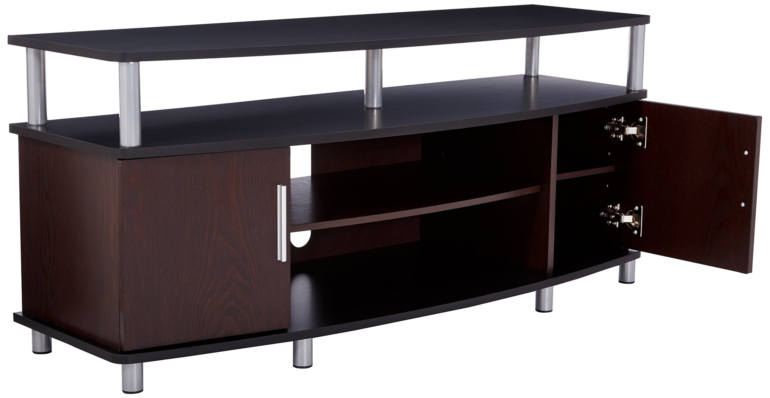 Ameriwood Home Carson TV Stand for TVs up to 50 Inches Wide (Cherry