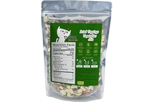 VSLICE Dried Veggie Tofu Mix Ramen Toppings - Dehydrated Vegetable Flakes for Instant Ramen, No Corn Extra Protein All Natural Gluten-Free No MSG, 7.5oz