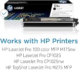 HP CE310A 126A Black Original LaserJet Toner Cartridge Single Pack 1200 Pages view 2