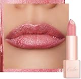 Oulac Pink Jewel Lipstick PG03 Moisture Tinted Balm Dry Lips Shea Butter Vegan