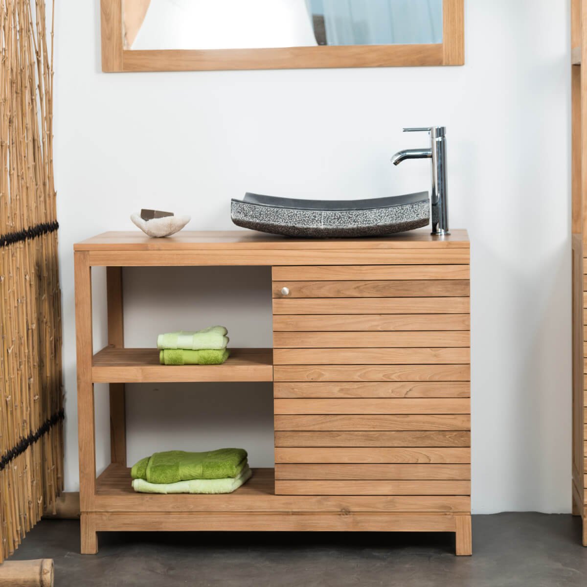 Muebles para guardar toallas | Toallas de baño y de playa de calidad