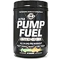 PMD Sports Ultra Pump Fuel Caffeine Free - Pre Workout Drink Mix - Energy, Strength, Endurance, Recovery Complex Carbohydrates and Amino Energy - Rockin Rainbow Sherbet (30 Servings)