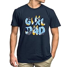 Tewmeu Girl Dad Shirt for Men Best T Shirt Gift for