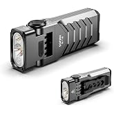 sofirn ST2 Multi-Light Rechargeable Flashlight with Red &amp; UV | 660nm Red 365nm UV Rotating Head Magnetic Base Waterproof
