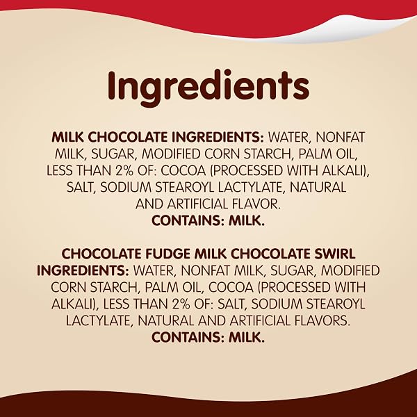 SNACK PACK MILK CHOCOLATE AND CHOCOLATE FUDGE & MILK CHOCOLATE SWIRL PUDDING CUPS, 3.25 OZ., 12-COUNT FAMILY PACK