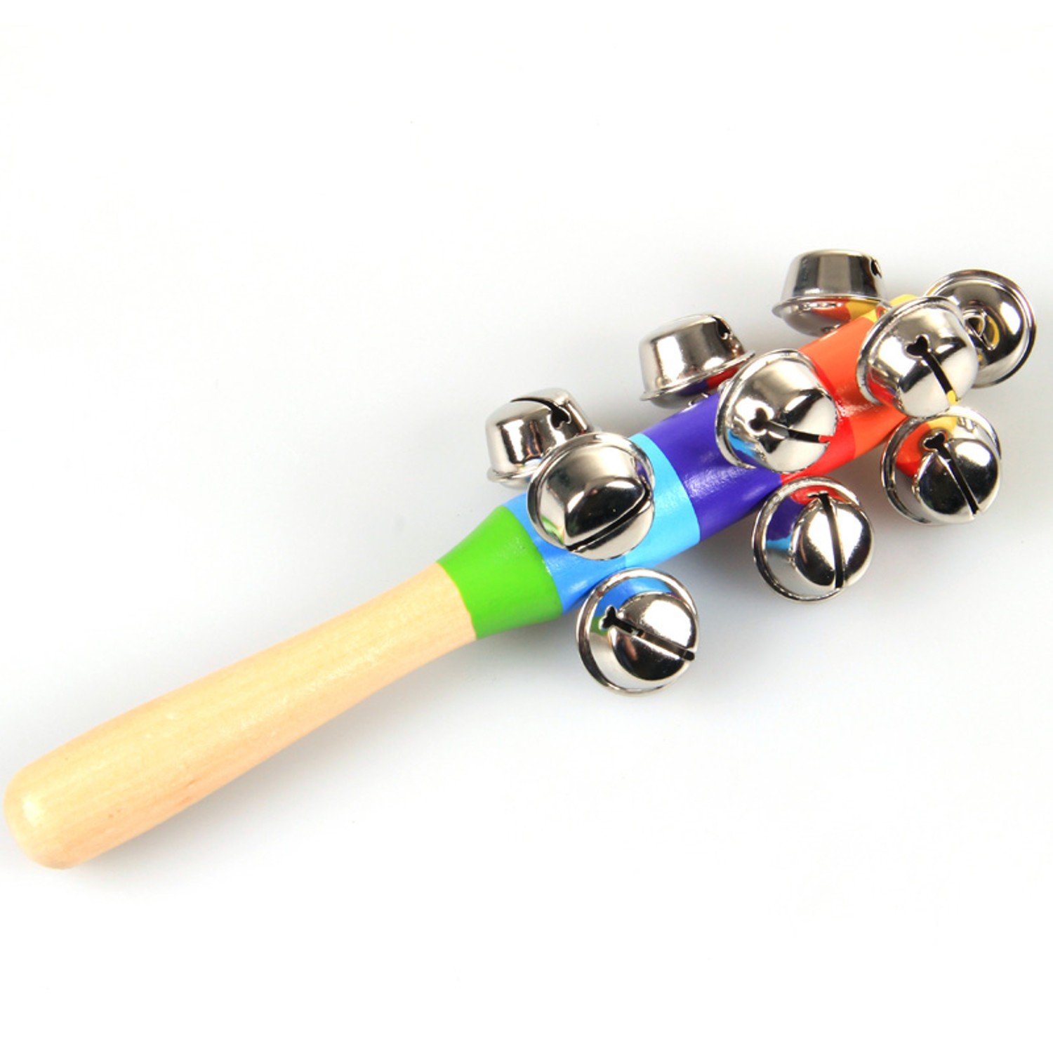 1PC Creative Hand Bells Jingle Bells Kid Education Instrument Best Toy Gift