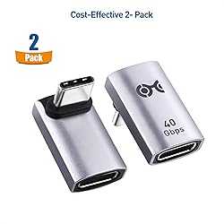 Cable Matters 2-Pack 40Gbps Right Angle USB C