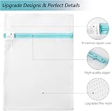 Eono Mesh Laundry Bags 5 Set Delicates Protectors - 1XL+2L+2M view 2