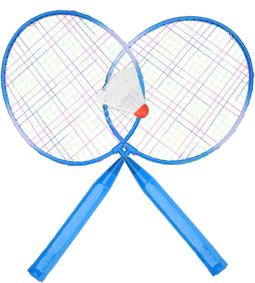 Jacksking Badminton Racket, Durable Nylon Alloy Kids Children Training Practice Badminton Racquet