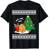 Gudetama Ugly Christmas Sweater Tee T-Shirt