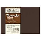 Strathmore 483-5 400 Series Softcover Watercolor Art Journal, 8"x5.5" 24 Sheets