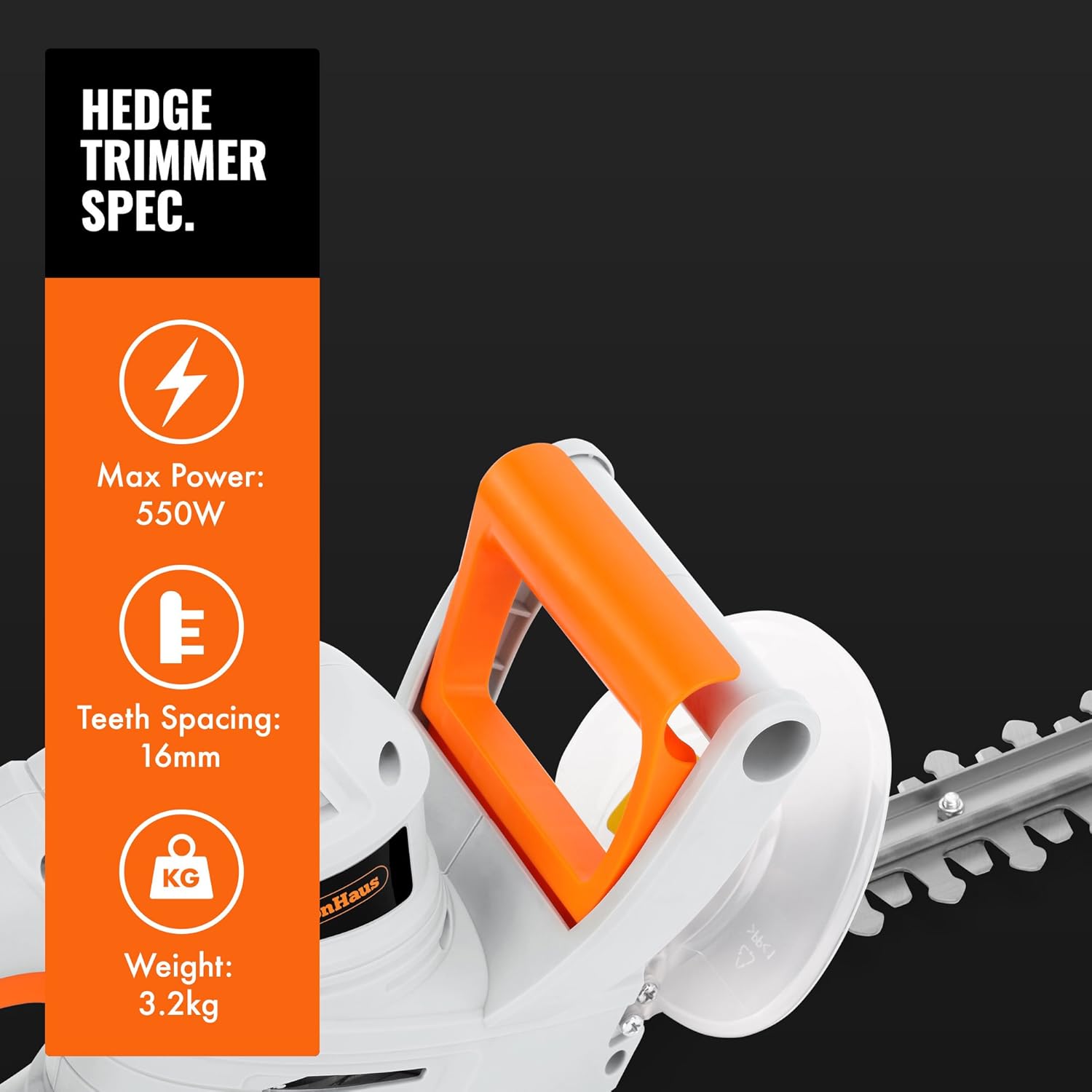 vonhaus electric hedge trimmer