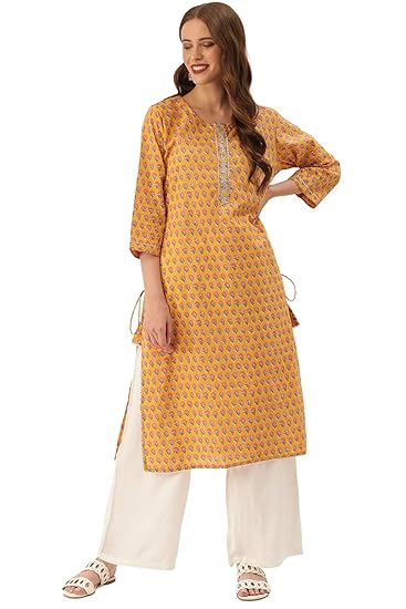 Women's cotton straight Kurta