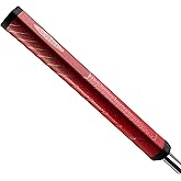 Winn NTP Red Putter Grip, No-Taper Design, Pistol Profile