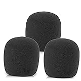 LEFXMOPHY SM58 Windscreen, Mic Foam Replacement for