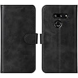 Feitenn LG G8 ThinQ Case 2019, LG G8 Case Wallet, Stand Credit Card Slots Cash Holders Cover PU Leather TPU Rubber Flip Folio Magnetic Slim Bumper Shockproof Shell Skin for LG G8 ThinQ 2019 - Black