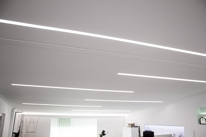 1 15 M Led Profil Xps Indirekte Beleuchtung Trockenbau Lichtundurchlassig Rigips Tesori 95x45mm Kd304 Amazon De Baumarkt