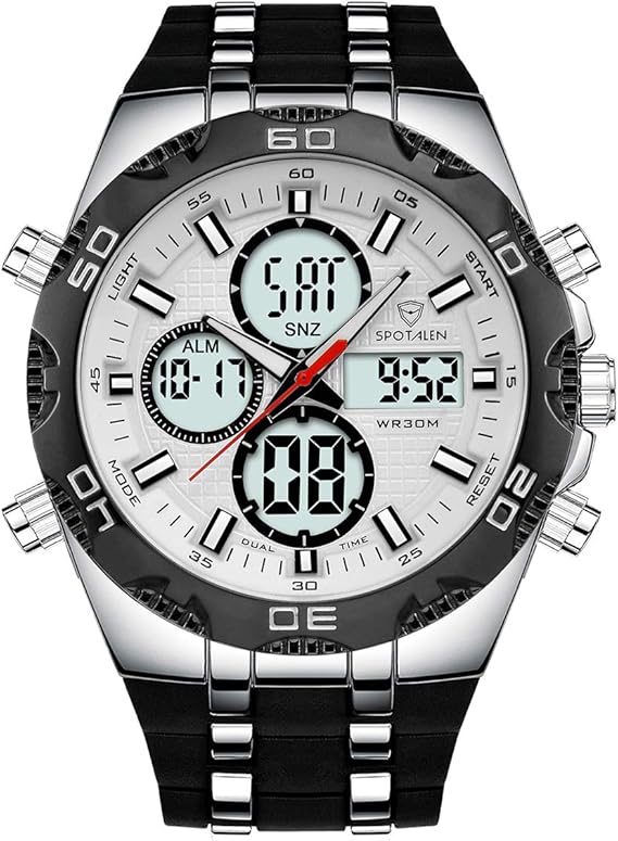 analog watch with stopwatch