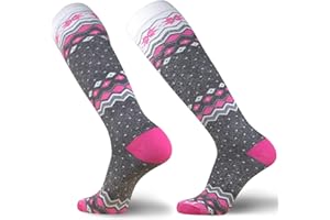 Pure Athlete Ski Socks Women Wool Warm – Skiing Sock Men, Warmest Snowboard Cold Weather Pack
