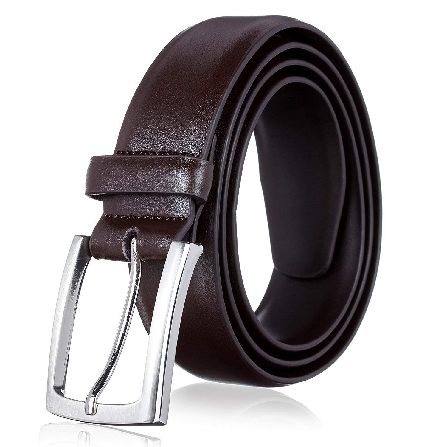 Men’s Genuine Leather Belt – Classic Casual Style for Jeans & Business
