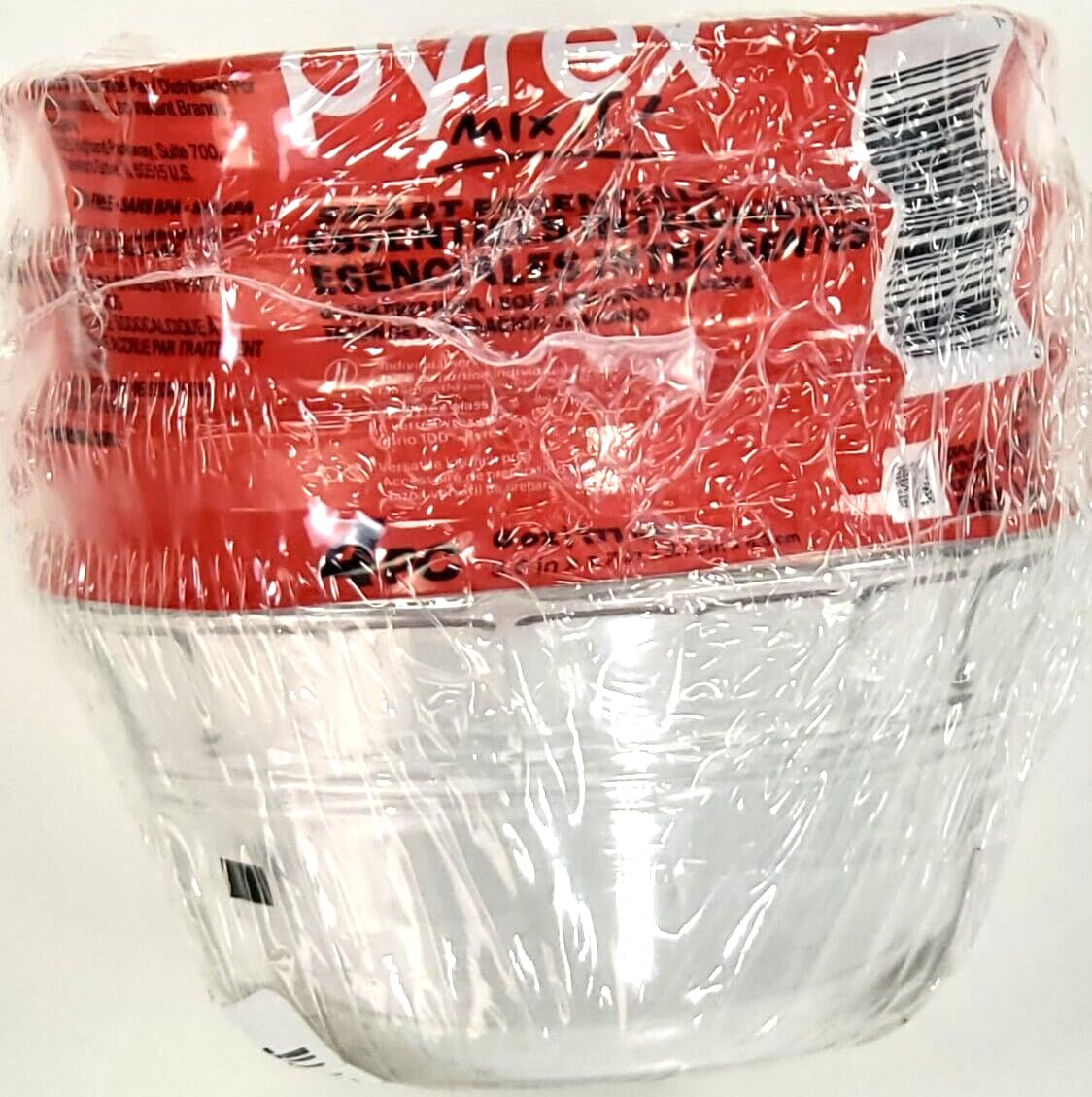 Pyrex Bakeware Clear Custard Cups, Set of 8, 6-Ounce