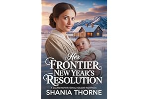 Her Frontier New Year's Resolution: A Clean Inspirational Holiday Romance (Wyoming Frontier Christmas Brides Book 4)