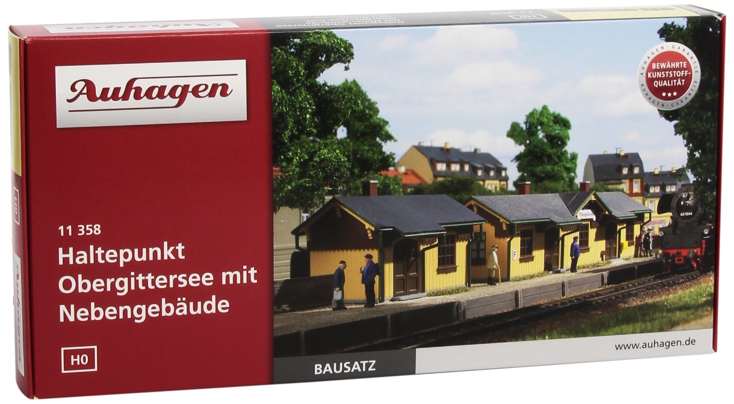 Auhagen 11358 "Obergittersee Halt Modelling Kit