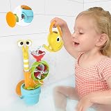 Yookidoo Toddler Bath Toy Pop-up Snail Sprinkler Garden Adventure Set view 2