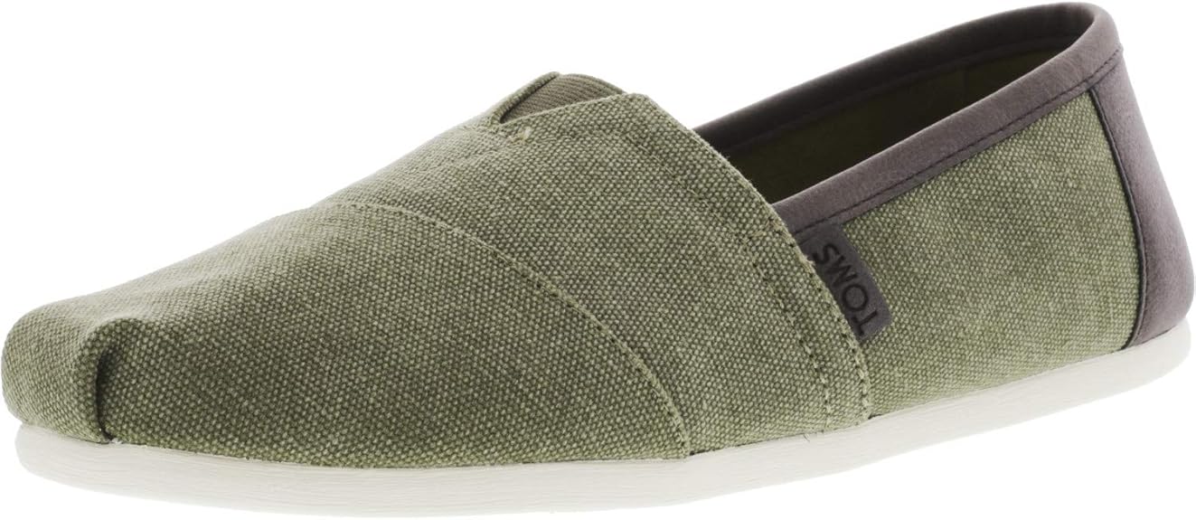 Amazon トムズ スリッポン シーズナルクラシックス メンズ オリーブ Us 10 28cm Toms トムズ ローファー スリッポン