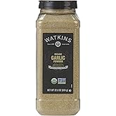 Watkins Gourmet Spice, Organic Garlic Powder, 22.0 oz. Bottle (21808)