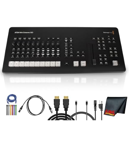 Amazon.com: Blackmagic Design ATEM Television Studio HD8 ISO Live