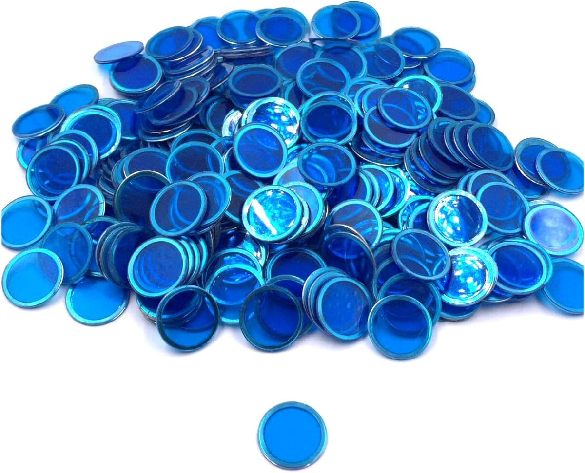 Bingo Transparent Chips 300pk Blue, Bingo Chips Amazon Canada