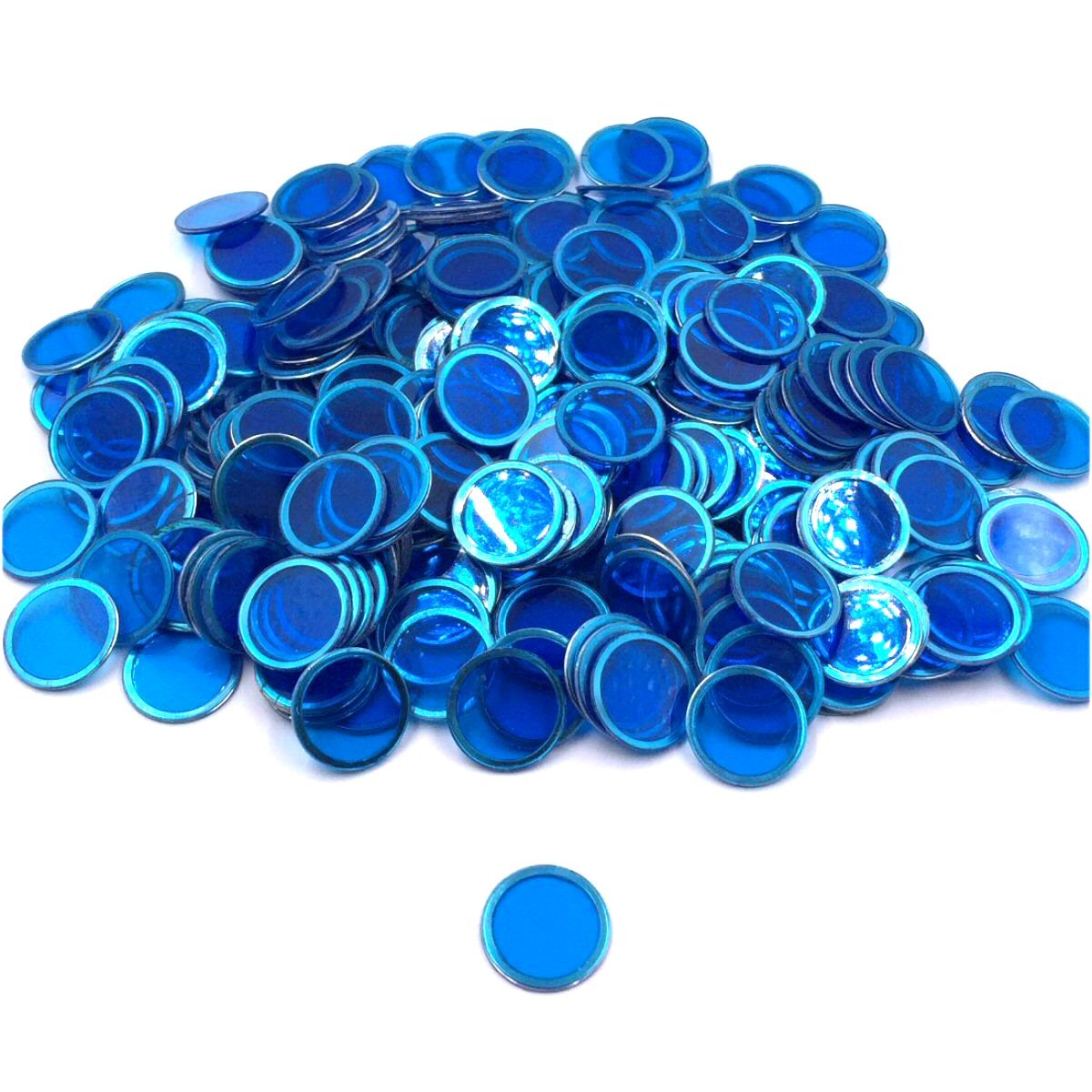 Tapp Collections Bingo Transparent Chips 300-pk - Blue