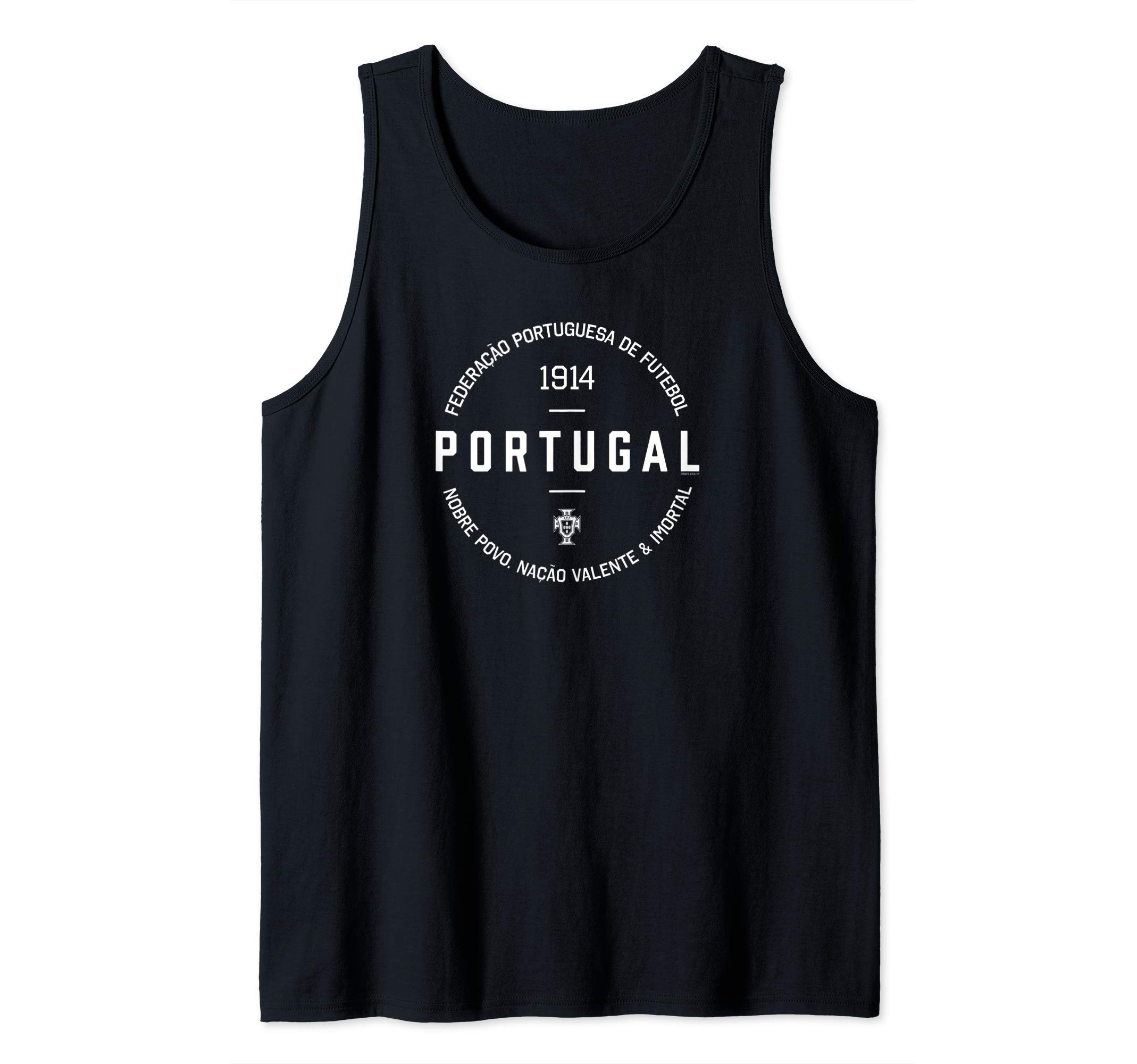 Portugal White Bagde Tank Top