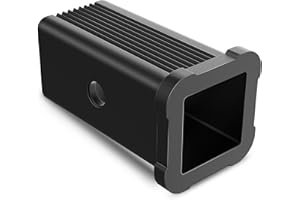 WOLFWILL 2.5 to 2 Inch Hitch Reducer,2 1/2 to 2 Inch Trailer Hitch Receiver Adapter,Class V to Class III&IV Reducer Insert Sleeve Convertor for Bike Rack Cargo Carrier