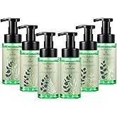 Swiffen 6 Pack Eucalyptus Foaming Hand Soap with Pump Care Moisturizing Liquid Eucalyptus Scented Foam Hand Wash 2026 New Year Gifts for Kitchen Bathroom Family Teacher Staff 8.75 Fl. oz