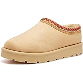 Lurnyet Women's Slippers Platform Mini Boots Anti-Slip Short Ankle Boot Faux Fur Sneakers Winter Cozy Warm House Shoes Indoor Outdoor