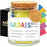 Funny Affirmation Cards for Women,Daily Positive Affirmation Jar,Graduation Birthday Friendship Friend Gifts,Self-Affirmation Inspirational Motivational Gifts for Women Men Teen Coworker Boss