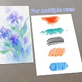 LUFEEMGA 60 Sheets A4 Watercolour Paper 300GSM 140 lb Cold-Pressed view 7