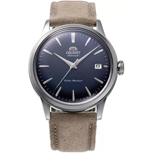 ORIENT Automatic 裏スケ 青針 ローマインデックス 稼動 Amazon.com: Orient Bambino Version 7 Stainless Steel Unisex
