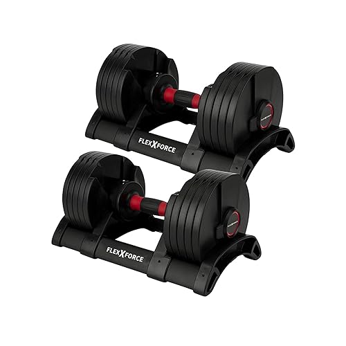 Adjustable Weights Affordable Dumbbell Set With Rack Core Fitness