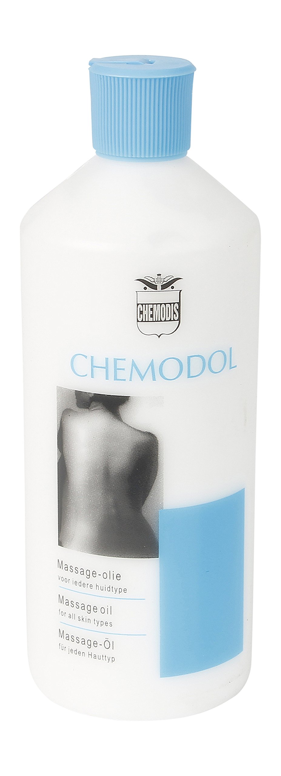 Chemodol Massage Oil, Oil Ideal for Massage & Injury Treatment, 500ml Bottle, for Professionals, Masseuse, Sports Massage Therapist, Physiotherapist