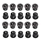 Fielect 20Pcs Cable Snap Bushing Grommet 10mm Nylon