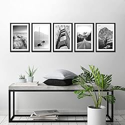 Americanflat 11x17 Picture Frame Set of 5 in Black
