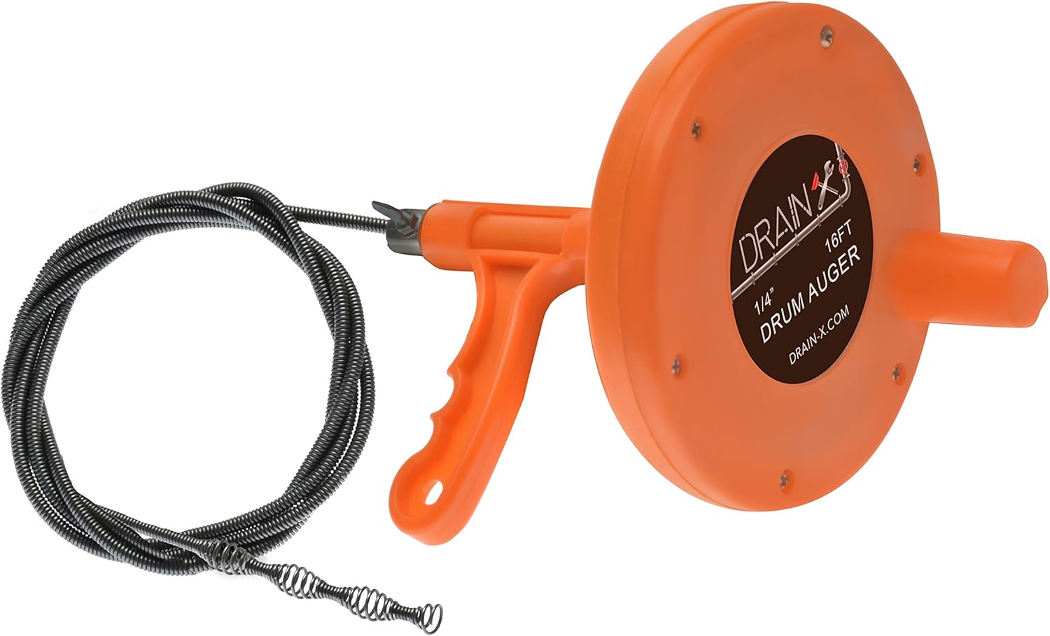 Using A Hand Held Auger To Unclog A Sink