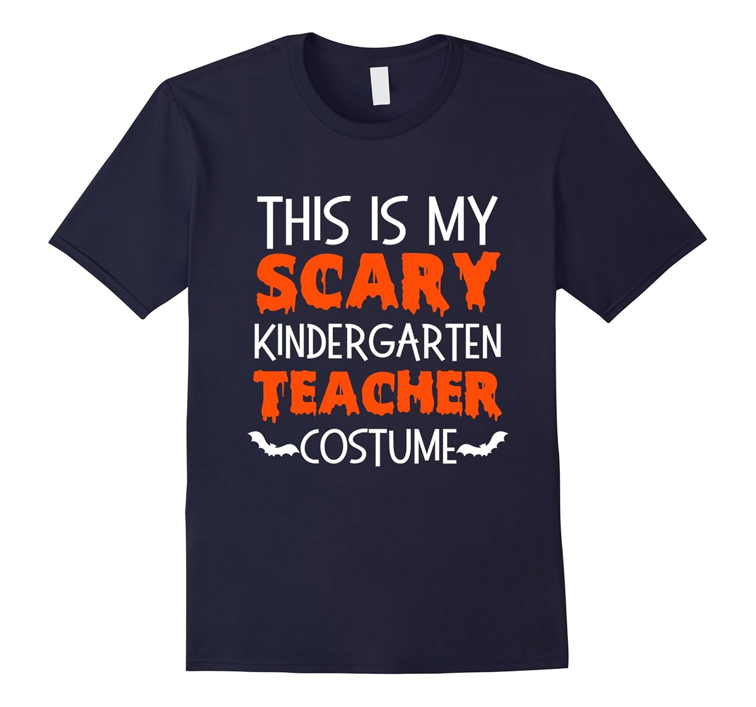 Halloween Shirt for Kindergarten Teacher Scary Bat Shirt-ANZ