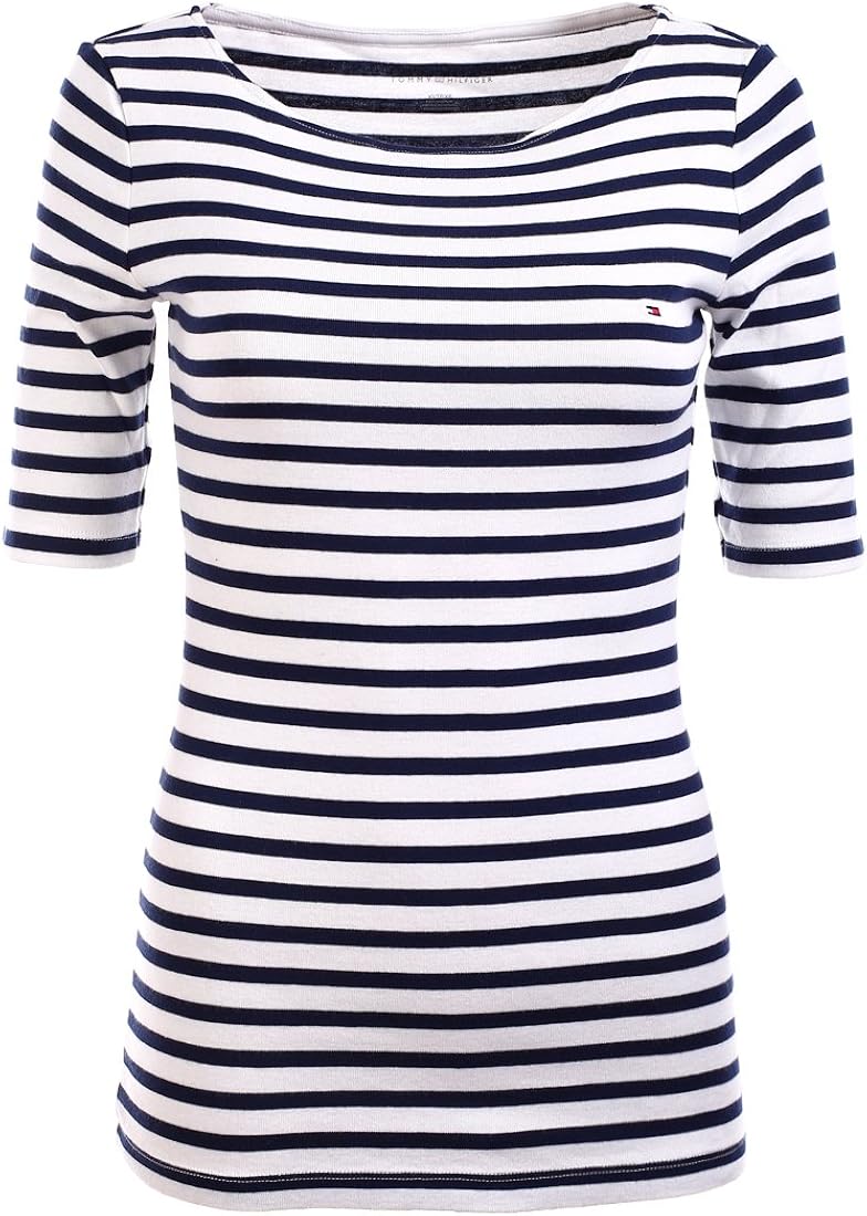 tommy hilfiger candy stripe shirt